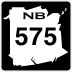 Route 575 marker