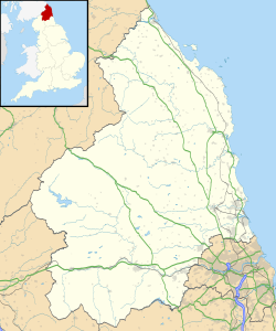 RAF Brunton is located in Northumberland
