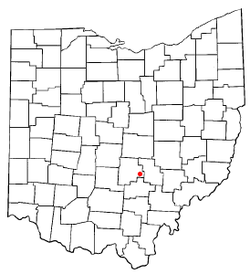 Location of Bremen, Ohio