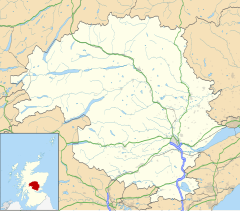 Fortingall is located in Perth and Kinross