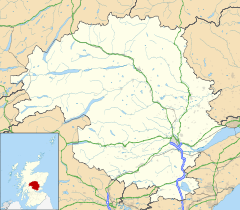 Monzievaird is located in Perth and Kinross