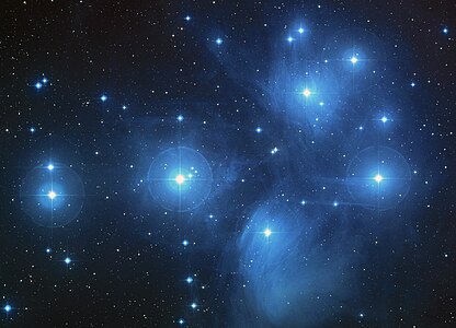 Pleiades, by NASA