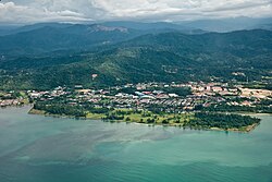 Luftbild von Kampung Lok Kawi