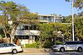 Neutra House, Silver Lake Boulevard facade