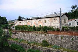 L'ex edificio della stazione