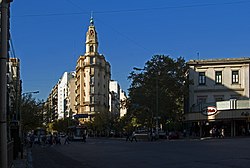 Corner of Rivadavia and Yrigoyen Avenues