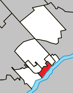 Location within Thérèse-De Blainville RCM.