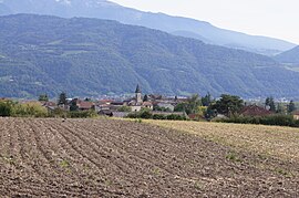 A general view of Saint-Nazaire-les-Eymes