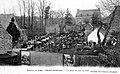 Saint-Servais un jour de foire (carte postale, vers 1925).