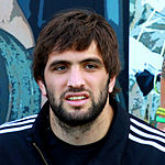 Sam Whitelock en septembre 2011.