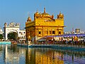 Sarovar at the Sikh Harmandir Sahib, the "Golden Temple" at Amritsar, Punjab