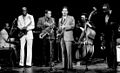 De gauche à droite : Junior Mance, Eddie Vinson, Lou Donaldson, Scott Hamilton, Martin Rivera et Harry Edison