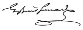 signature de Gustave Émile Boissonade