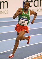 Tariku Bekele kam auf den siebten Platz