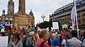 Trump protest - George Square, Glasgow.