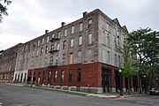 Doyle Hardware Building, Utica, New York, 1881 and 1901.