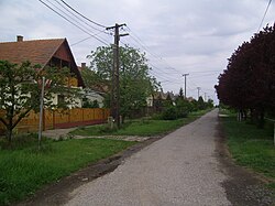 A street in Árpádhalom