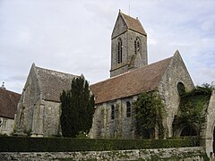 L'église de Brécy.