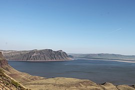 Mont Oglakhty et le Ienisseï.