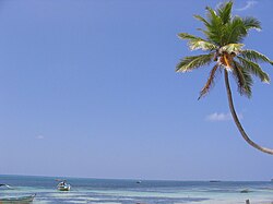 A beach at Kavaratti