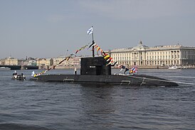 Б-585 в Санкт-Петербурге, 2010 год