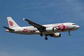 锦绣湖北号涂装的空中客车A320-200