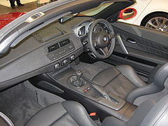 Intérieur de la M roadster.