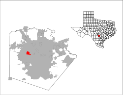 Location of Leon Valley, Texas