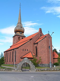 Bureå kyrka i juni 2007