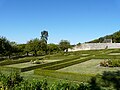 Les jardins à la française.