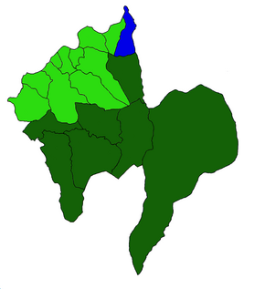 Localização no município de Melgaço