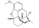 Chemical structure of desocodeine.