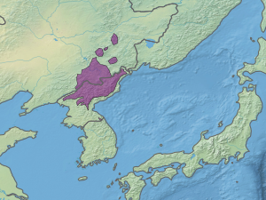 Ecoregion territory (in purple)