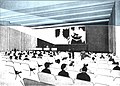 Auditorium. Drawing by Quintana.