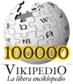 100 000 articles on the Esperanto Wikipedia (2008)