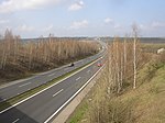 Section of D7 near Brandýsek, completed in 1984.