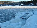 Le lac en hiver