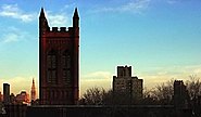 Tower of the Chapel of the Good Shepherd, General Theological Seminary, Chelsea, New York City (completed 1888).