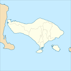 Canggu is located in Bali