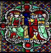 Vitral de la catedral de Colonia, ca. 1250-1260.