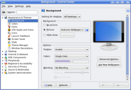Kcontrol (KDE 3.5)