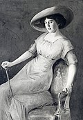 Louise Bryant, tableau de John Henry Trullinger réalisé en 1913.