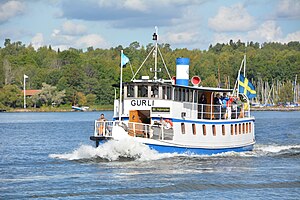 M/S Gurli utanför Stockholm