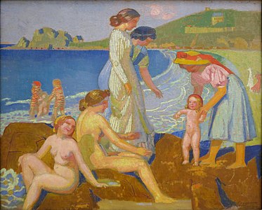 Bathers at Perros Guirec (1912)