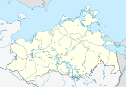 Lübstorf is located in Mecklenburg-Vorpommern