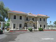 The Dr. Norton House was built in 1912 and is located at 2700 N. 15th Avenue. Dr. James C. Norton and his wife Clara Tufts moved to Phoenix from Iowa and served as territorial veterinarian.