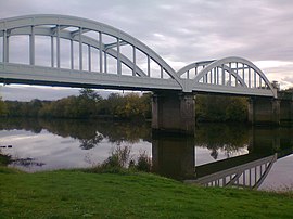 La Marquèze Bridge between Josse and Pey