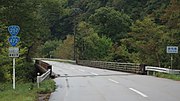 国道472号との重複 岐阜県高山市清見町大原