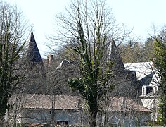 Les tours du château de Labatut.