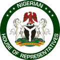 Sello de la Cámara de Representantes de Nigeria.